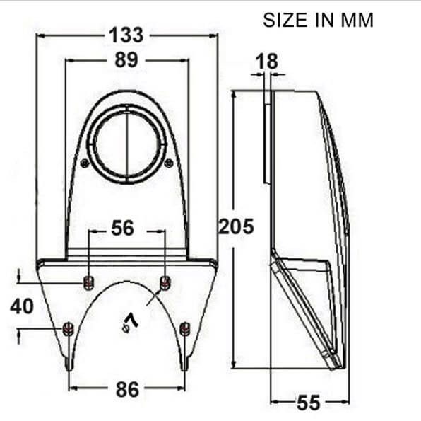 products/1178/uni parking kamera za kombi.jpg - PARKING KAMERA ZA KOMBI - UNIVERZALNA - Xenon Svetla Beograd